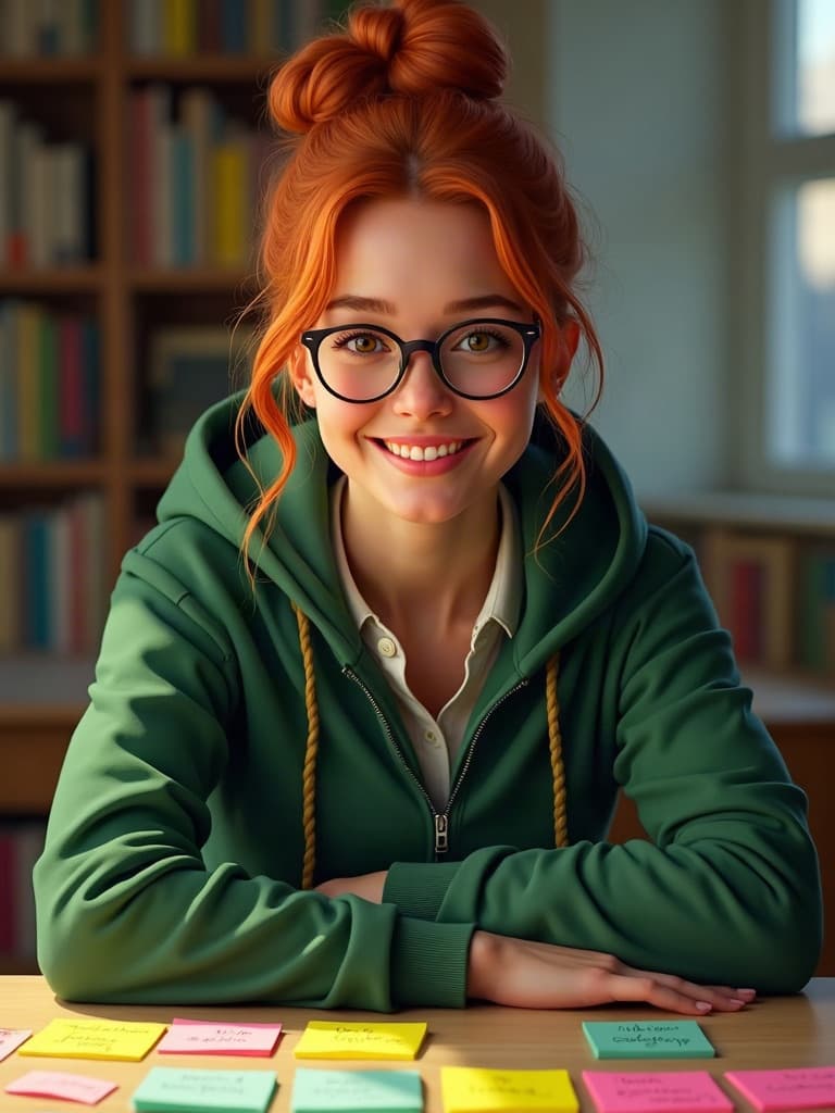 AI-generated portrait of Pip Marlow
