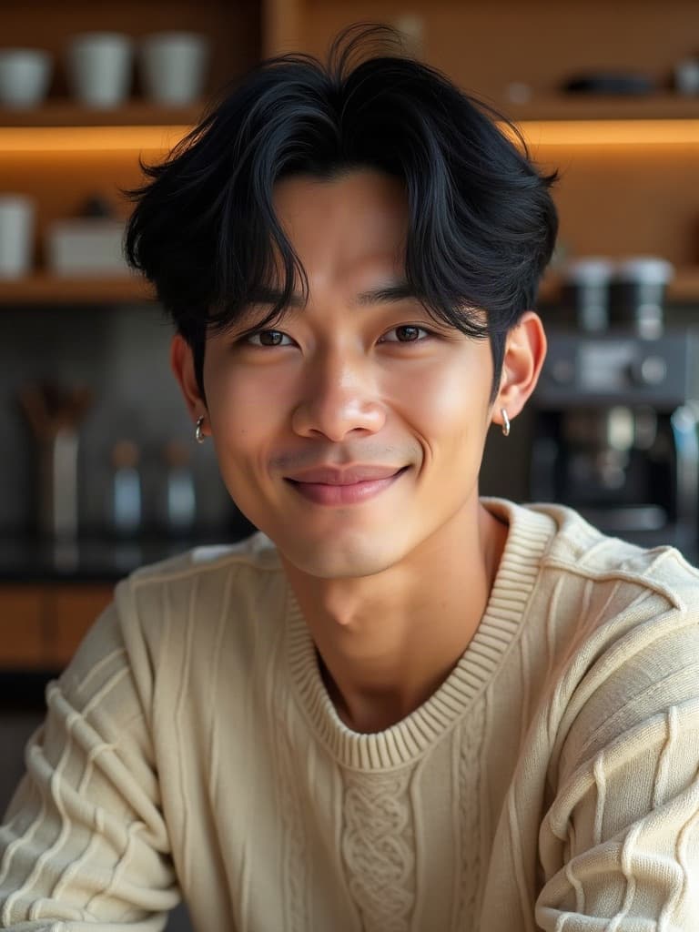 AI-generated portrait of Ren Kaito
